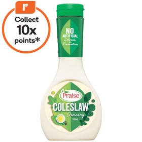 Praise-Dressings-330ml on sale