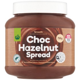 Woolworths-Choc-Hazelnut-Spread-750g on sale