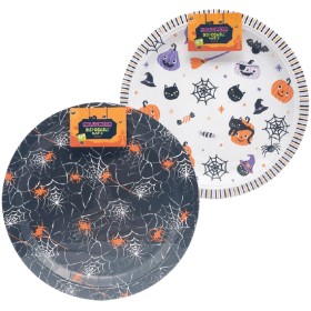 Halloween-Disposable-Plates-Pk-8 on sale