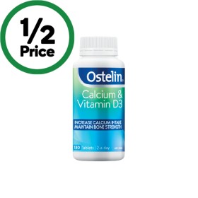 Ostelin-Calcium-Vitamin-D3-Tablets-Pk-130 on sale