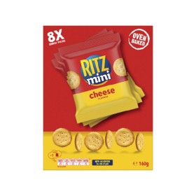 Ritz+Mini+Oven+Baked+Cheese+Flavour+Crackers+Multipack+Pk+8+160g