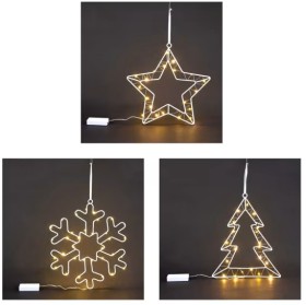 Battery-Operated-LED-Light-Up-Metal-Shaped-Light-Assorted on sale