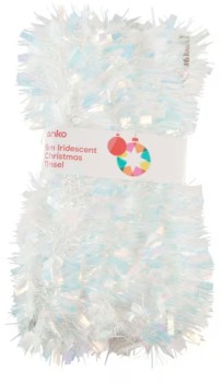 5m-Iridescent-Christmas-Tinsel on sale