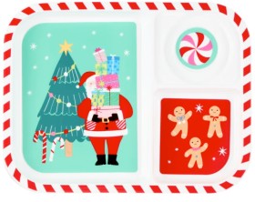 Christmas-3-Section-Plate on sale