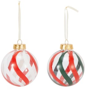 Spiral-Bauble-Assorted on sale