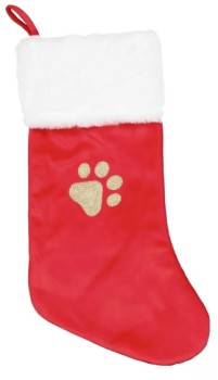 Paw-Print-Stocking on sale