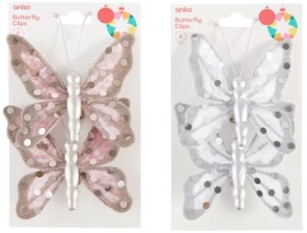 2+Pack+Butterfly+Clips+-+Assorted