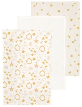 3+Pack+Metallic+Tea+Towels