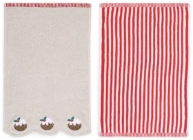 2-Pack-Cotton-Pudding-Hand-Towels on sale