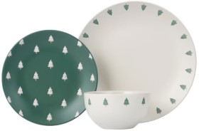 12+Piece+Christmas+Trees+Dinner+Set