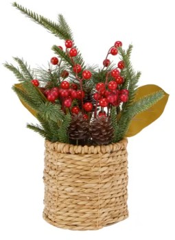 Artificial+Foliage+in+Natural+Pot