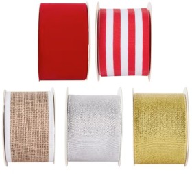 Wide-Christmas-Gift-Ribbon-Assorted on sale