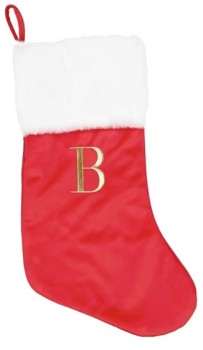 Letter-B-Stocking on sale