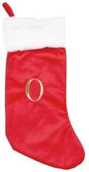 Letter-O-Stocking on sale