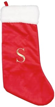 Letter-S-Stocking on sale