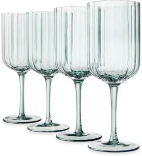 4-Ruffle-Wine-Glasses on sale