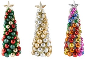 Bauble-Tabletop-Tree-Assorted on sale