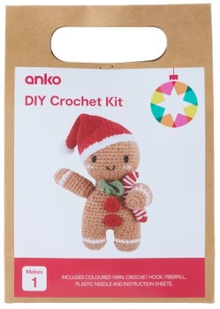 DIY-Crochet-Kit-Gingerbread-Man on sale