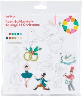 Paint-by-Numbers-Kit-12-Days-of-Christmas on sale