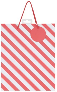 Stripe-Gift-Bag-Large on sale