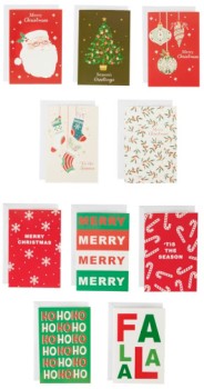 40-Pack-Christmas-Cards-Assorted on sale