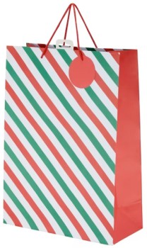 Stripe-Gift-Bag-Extra-Large on sale