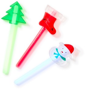 Assorted-Christmas-Glow-Wands on sale