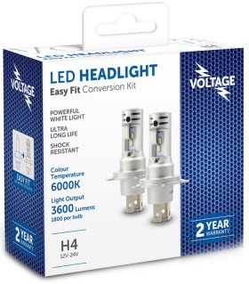 Voltage+Easy+Fit+LED+Headlight+Globes