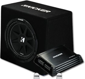 Kicker+12%26rdquo%3B+Subwoofer+in+Custom+Ported+Enclosure+%26amp%3B+Amp