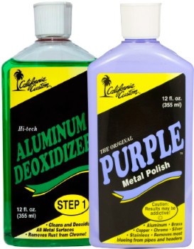 California+Custom+Purple+Metal+Polish+355mL+%26amp%3B+Aluminium+Deoxidiser+355mL