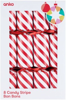 Anko-8pk-Candy-Stripe-Bon-Bons on sale