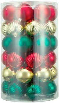 Anko+47pk+6cm+Traditional+Christmas+Baubles