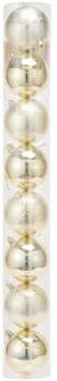 Anko-8pk-8cm-Gold-Christmas-Baubles on sale