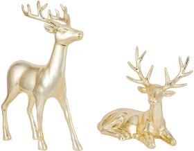 Anko-Gold-Look-Reindeer-Assorted on sale