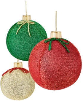 Anko-3pk-Inflatable-Baubles on sale