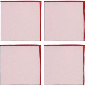 Anko+4pk+Pink+and+Red+Napkins