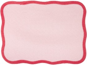 Anko+Pink+Wavy+Placemat