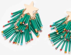 Target-Christmas-Tree-Earrings on sale