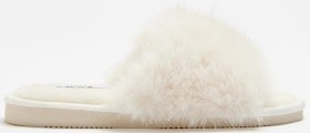 Target+Womens+Fluffy+Scuff+Slipper.+Ivory