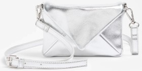 Target+Envelope+Crossbody+Bag+Silver