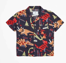 Target-Christmas-Short-Sleeve-Shirt-Dinosaurs on sale