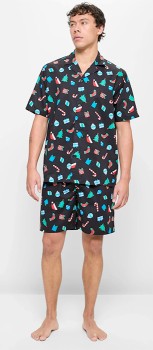 Target-MAXX-Short-Sleeve-Sleep-Set-Christmas-Icons on sale