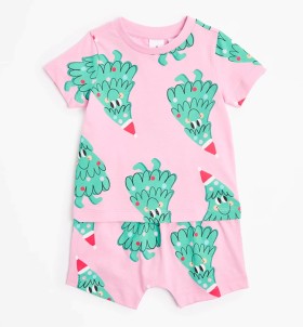 Target-Family-MatchingChristmas-Trees-Baby-Girl-Pyjama-Set on sale