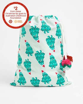 Target-ACF-Christmas-Sack-Green-Christmas-Tree on sale