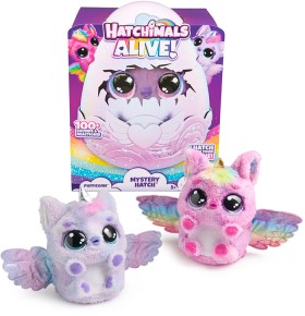 Hatchimals-Alive-Mystery-Hatch-Pufficorn-Assorted on sale