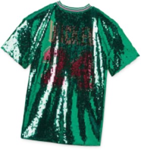 Wicked+Sequin+T-Shirt+in+Green