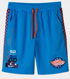 Hot+Wheels+Bright+Blue+Shorts