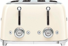 Smeg+%26lsquo%3BTSF03CRAU%26%23039%3B+50s+Style+Four-Slice+Toaster