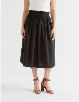 David+Jones+Collection+Ruched-Waist+Skirt