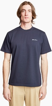 Anthony+Squires+%26lsquo%3BRiviera%26rsquo%3B+T-Shirt+-+Navy+Blue